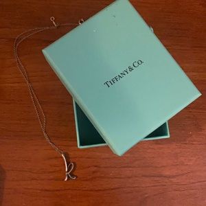 Slightly tarnished Tiffany K necklace